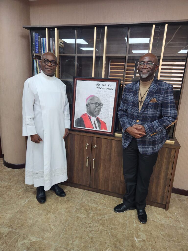 Dr. David Rex Orgen Visits Methodist Church Bishop