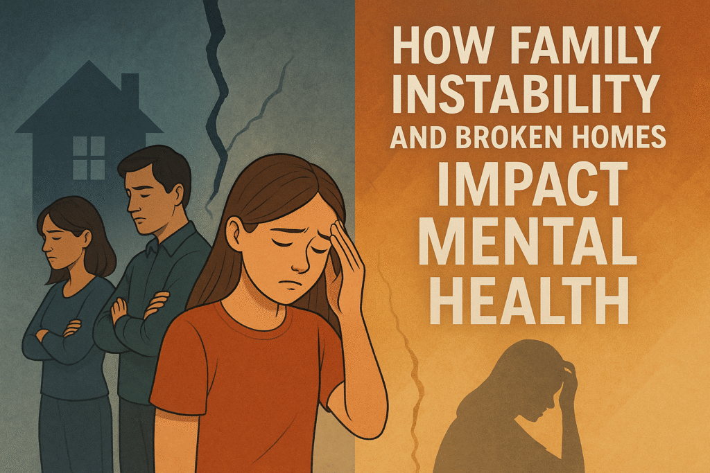 How Family Instability and Broken Homes Impact Mental Health