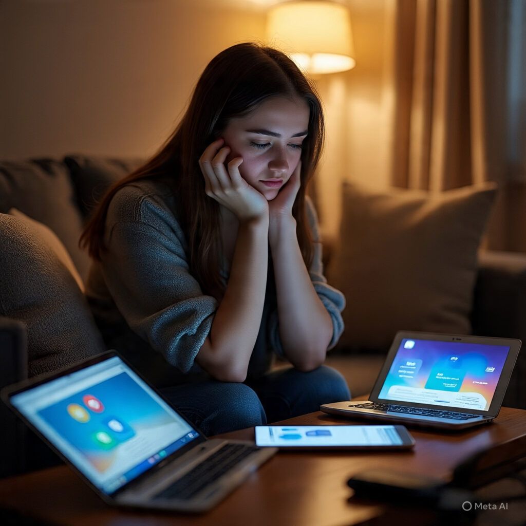 From Likes to Lonely: Social Media’s Hidden Mental Cost