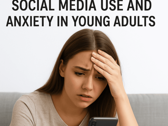 Link Between Social Media Use and Anxiety in Young Adults
