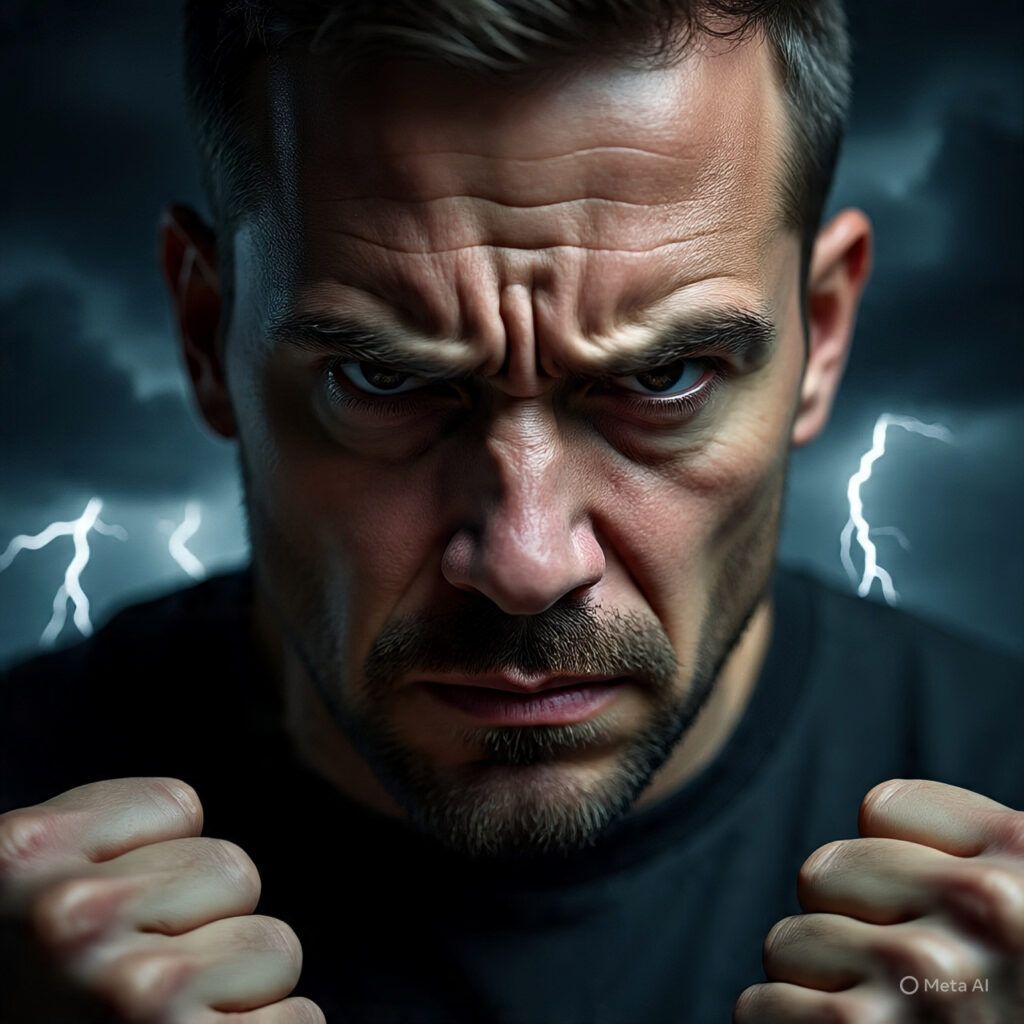 The Silent Storm How Hidden Anger Destroys a Man from Within