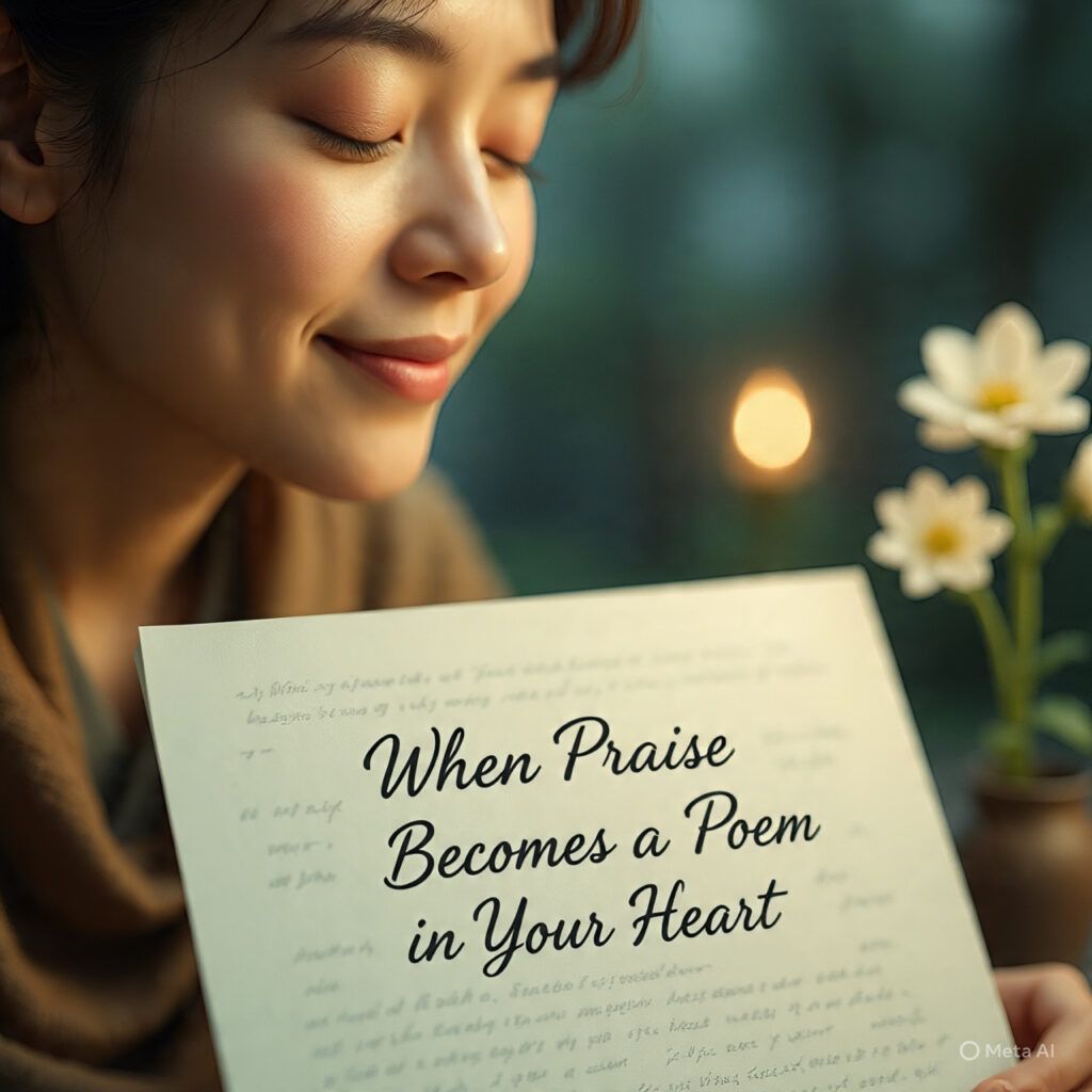 When Praise Becomes a Poem in Your Heart.
