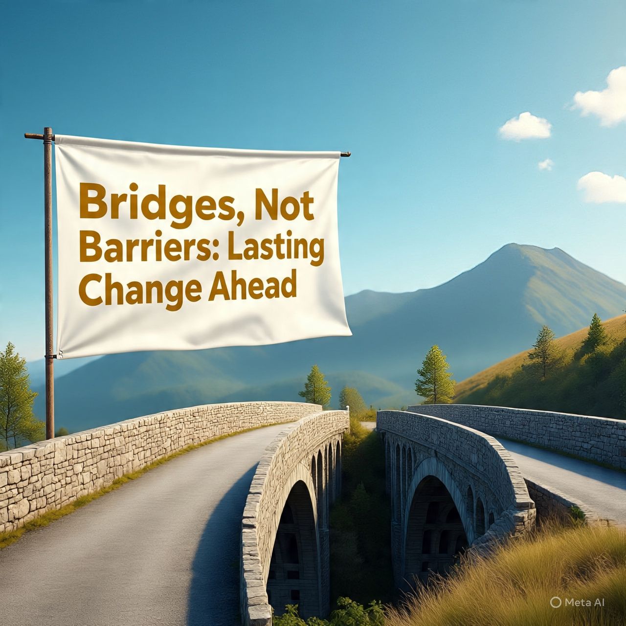 bridges not barries