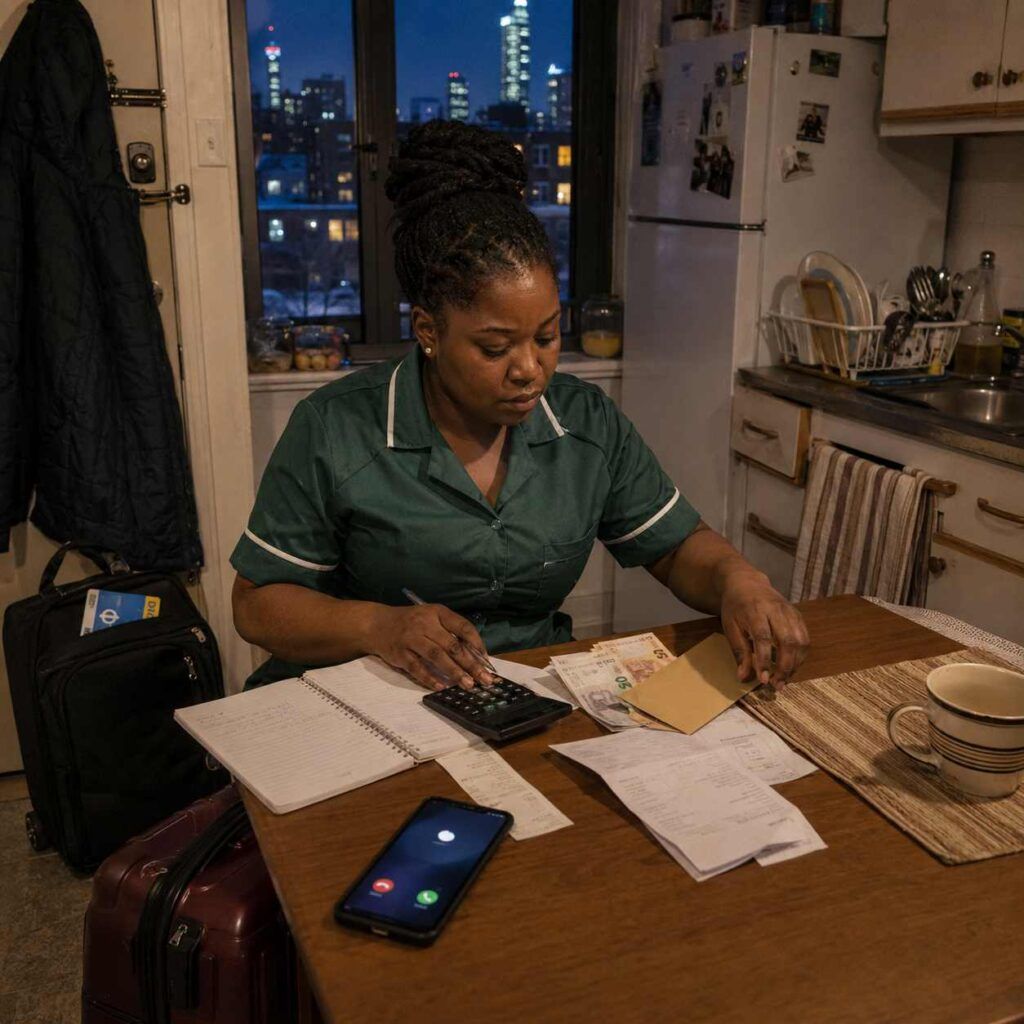 The Hidden Pressure of Supporting Family Abroad