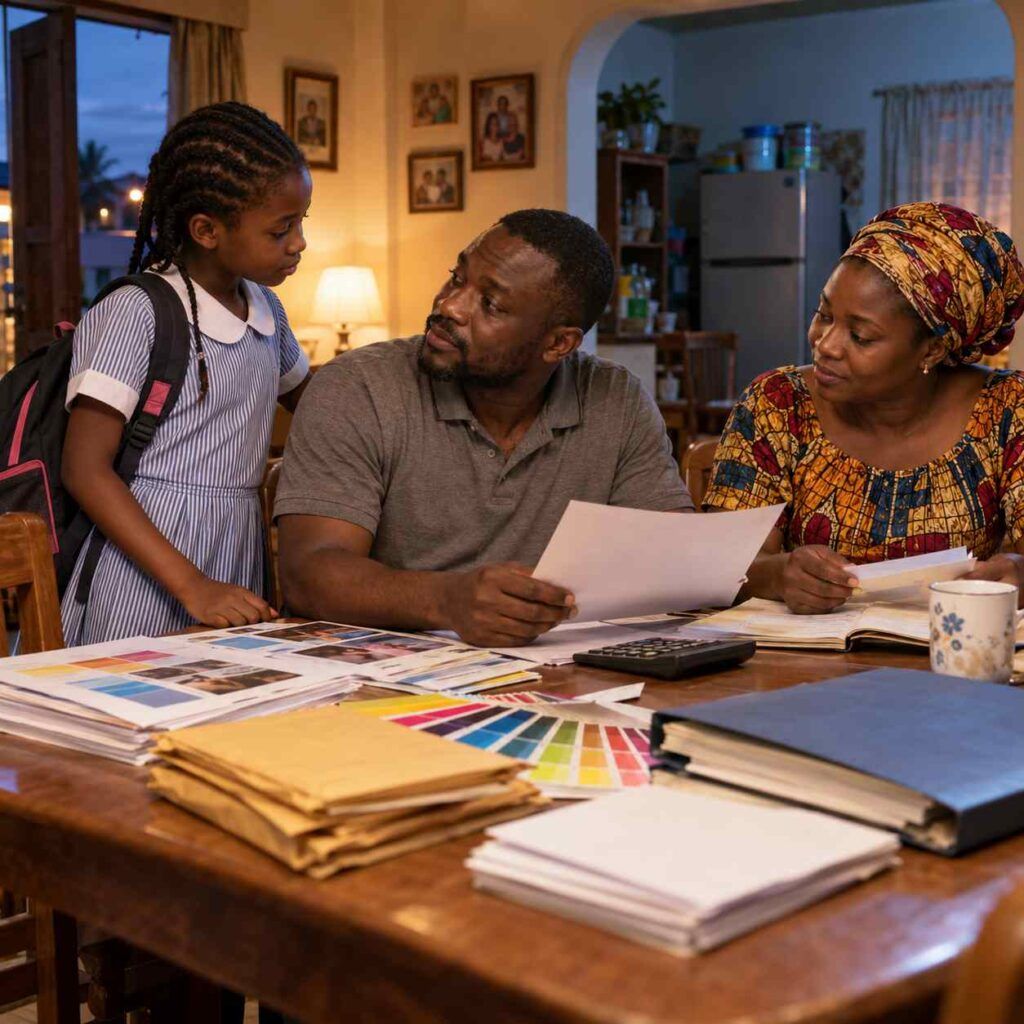 When Financial Pressure Silences a Father